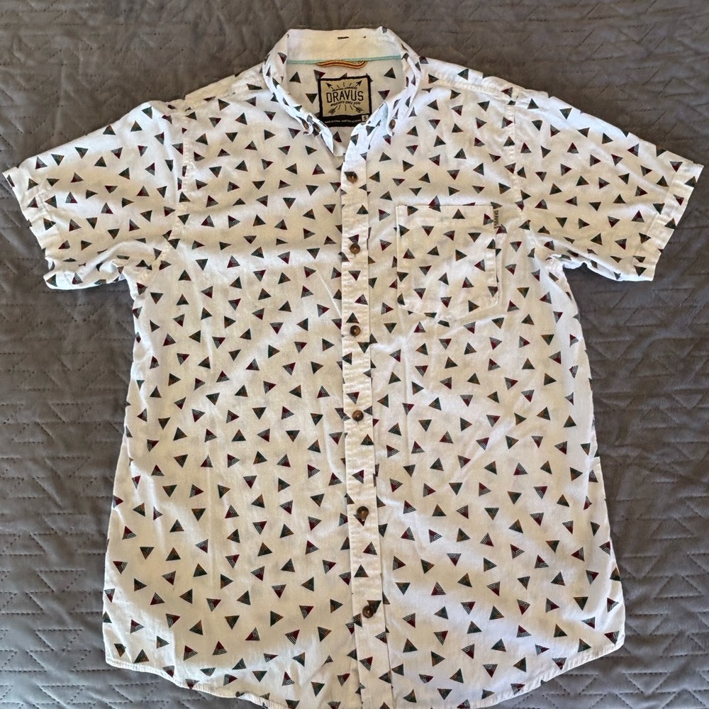 Dravis Short-Sleeve Button-Up Shirt